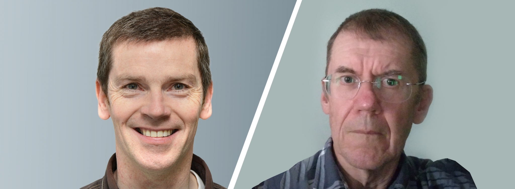 Dr Gerry McLachlan (left) and Dr Chris Boyd (right)