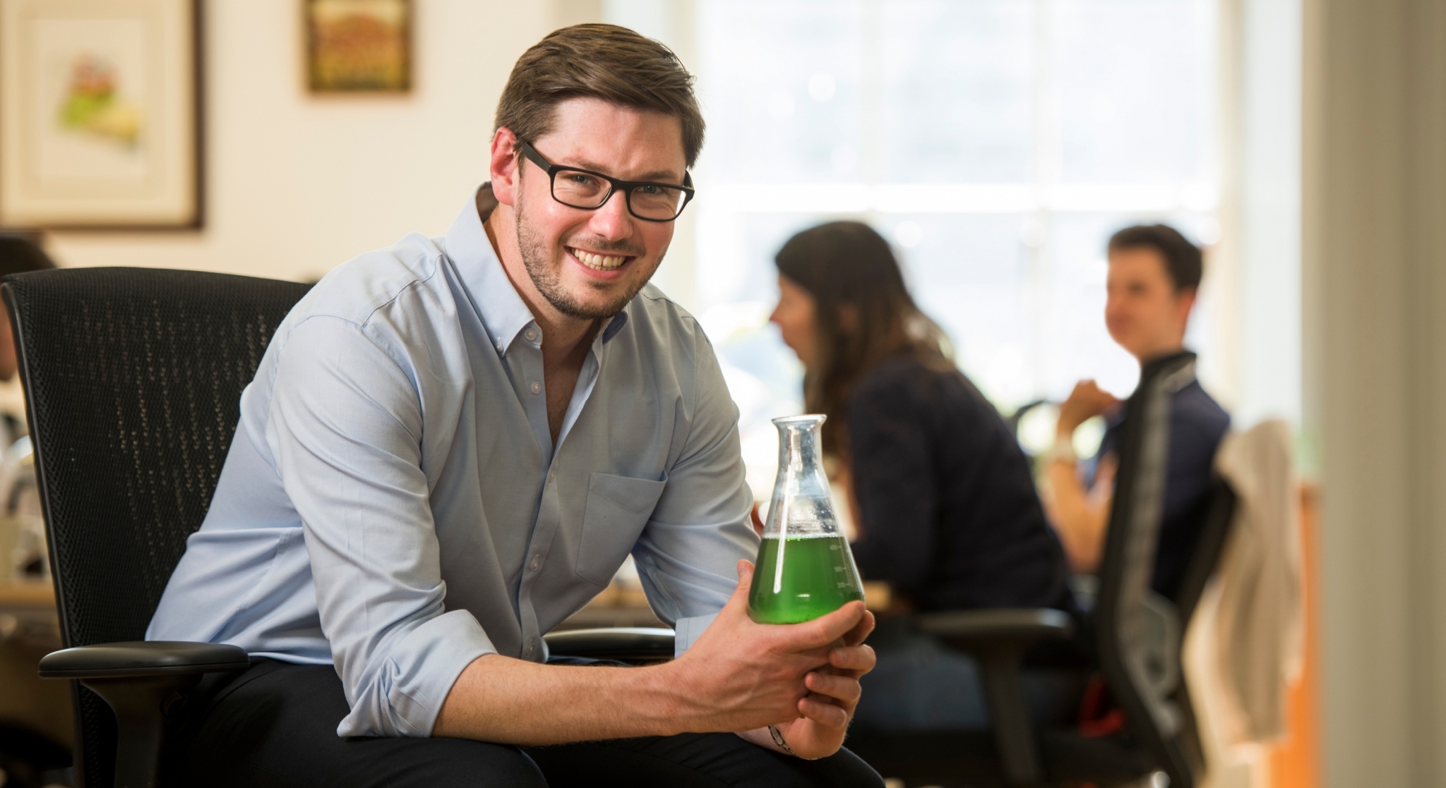 Douglas Martin, founder and managing director of MiAlgae