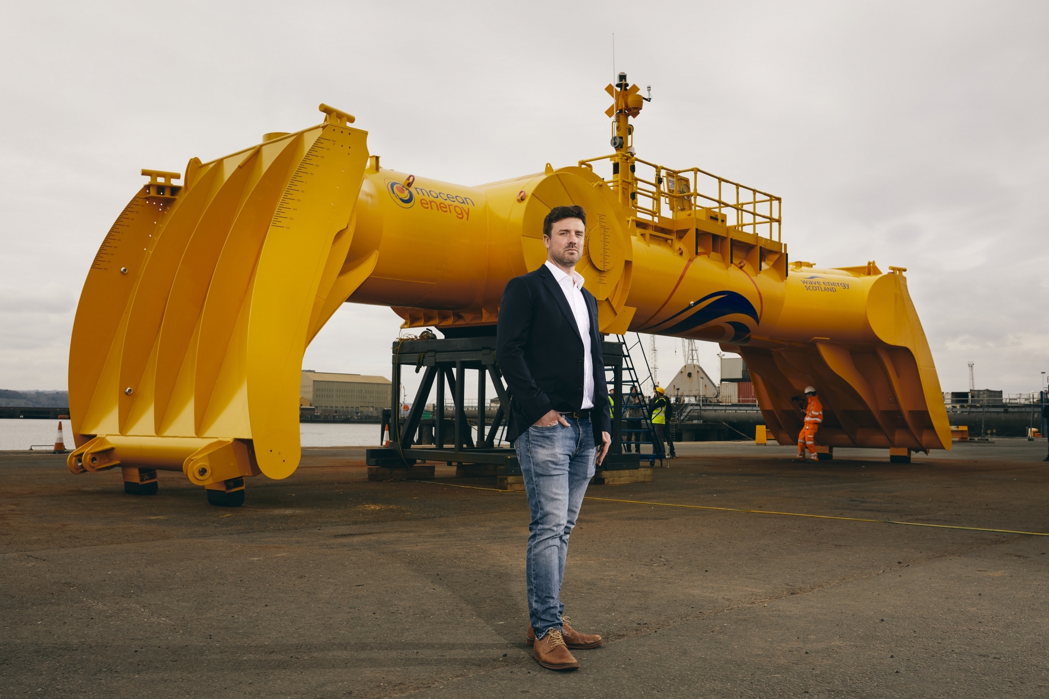 Mocean Energy co-founder Cameron McNatt