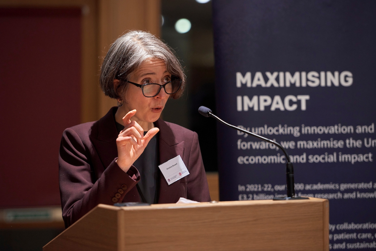 Professor Christina Boswell, Vice-Principal, Research and Enterprise, University of Edinburgh