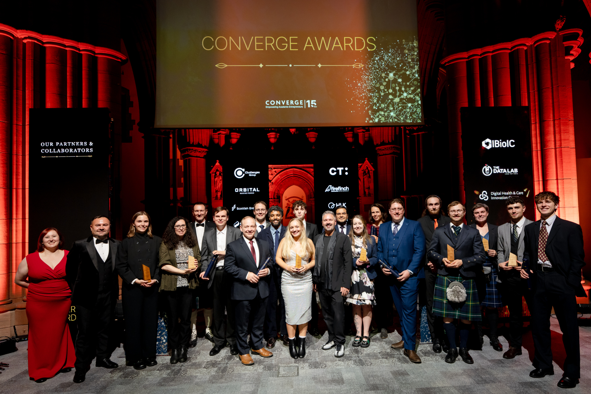 University of Edinburgh innovators shine at Converge Awards 2026