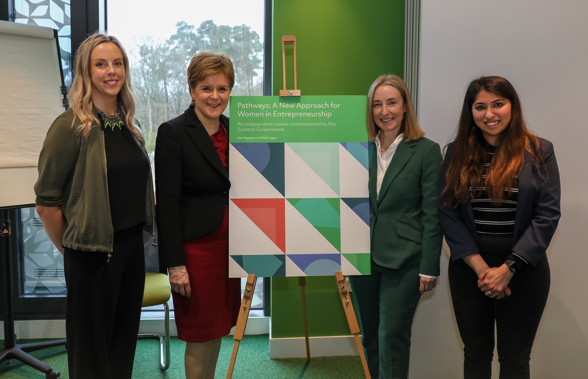 First Minister visits two biotech startups
