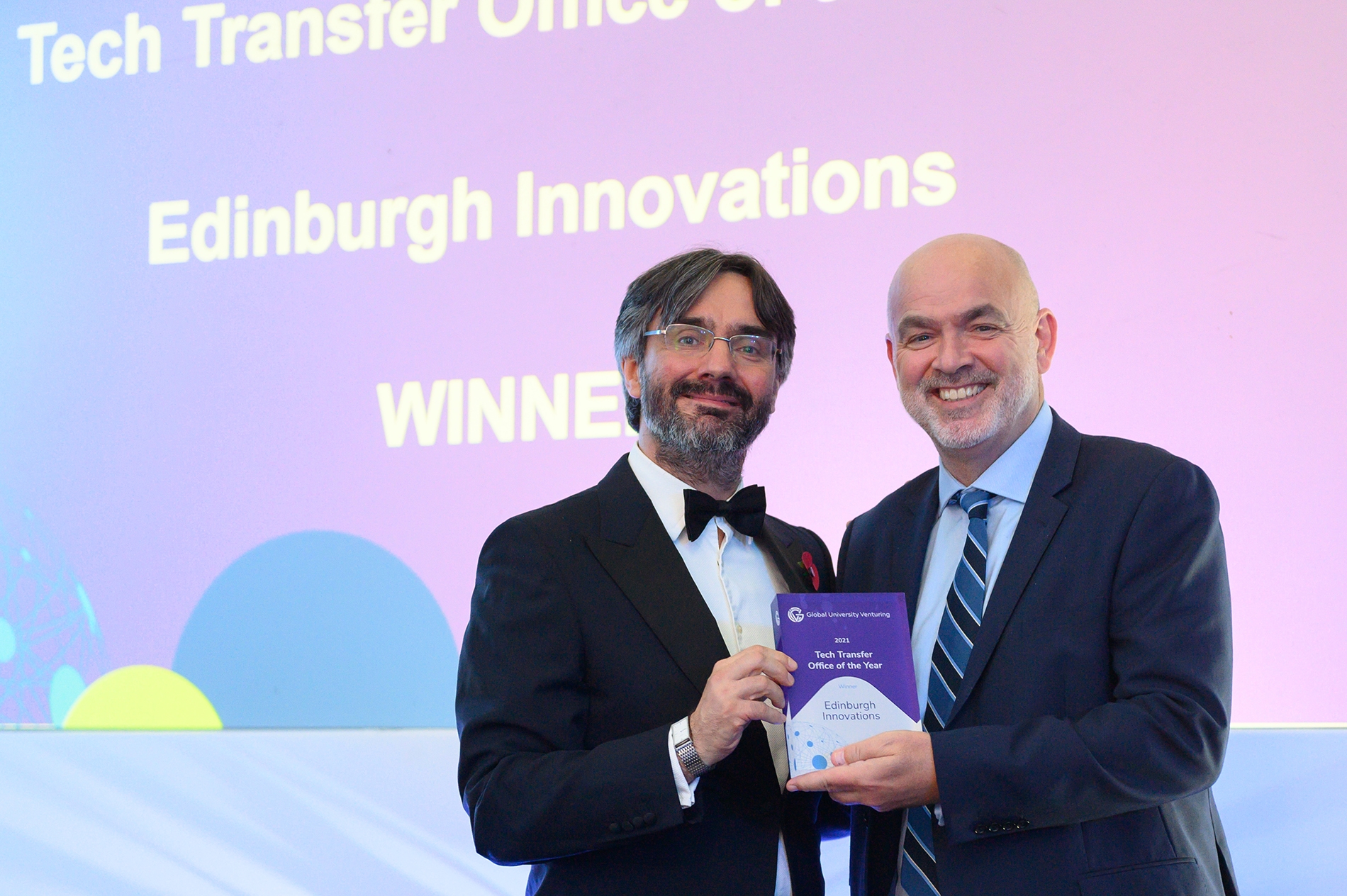 Edinburgh Innovations named Tech Transfer Office of the Year