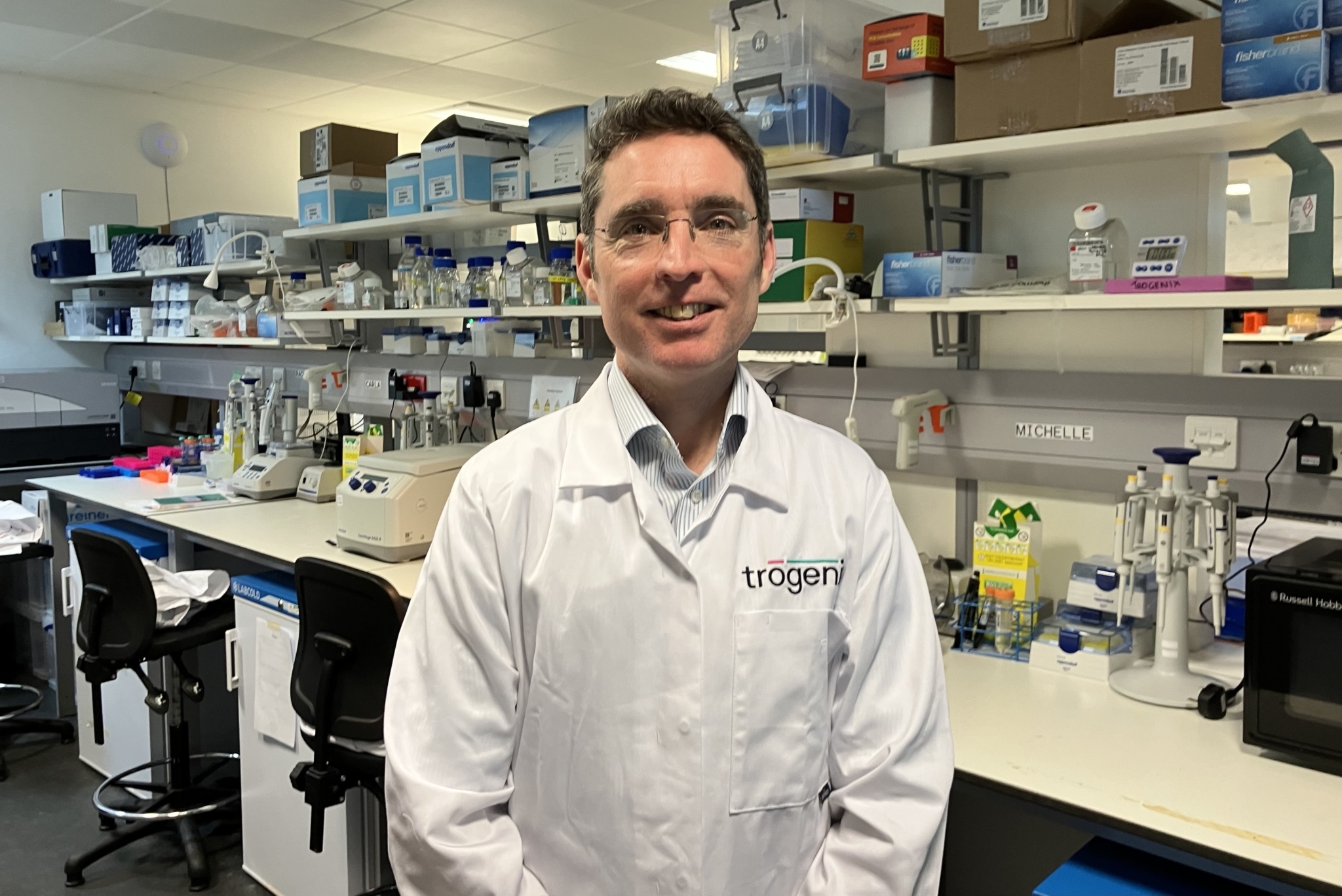 Ken Macnamara, CEO of Trogenix