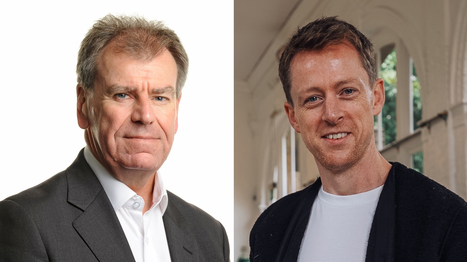 Left: Gary McRae, right: Dr John Cassidy