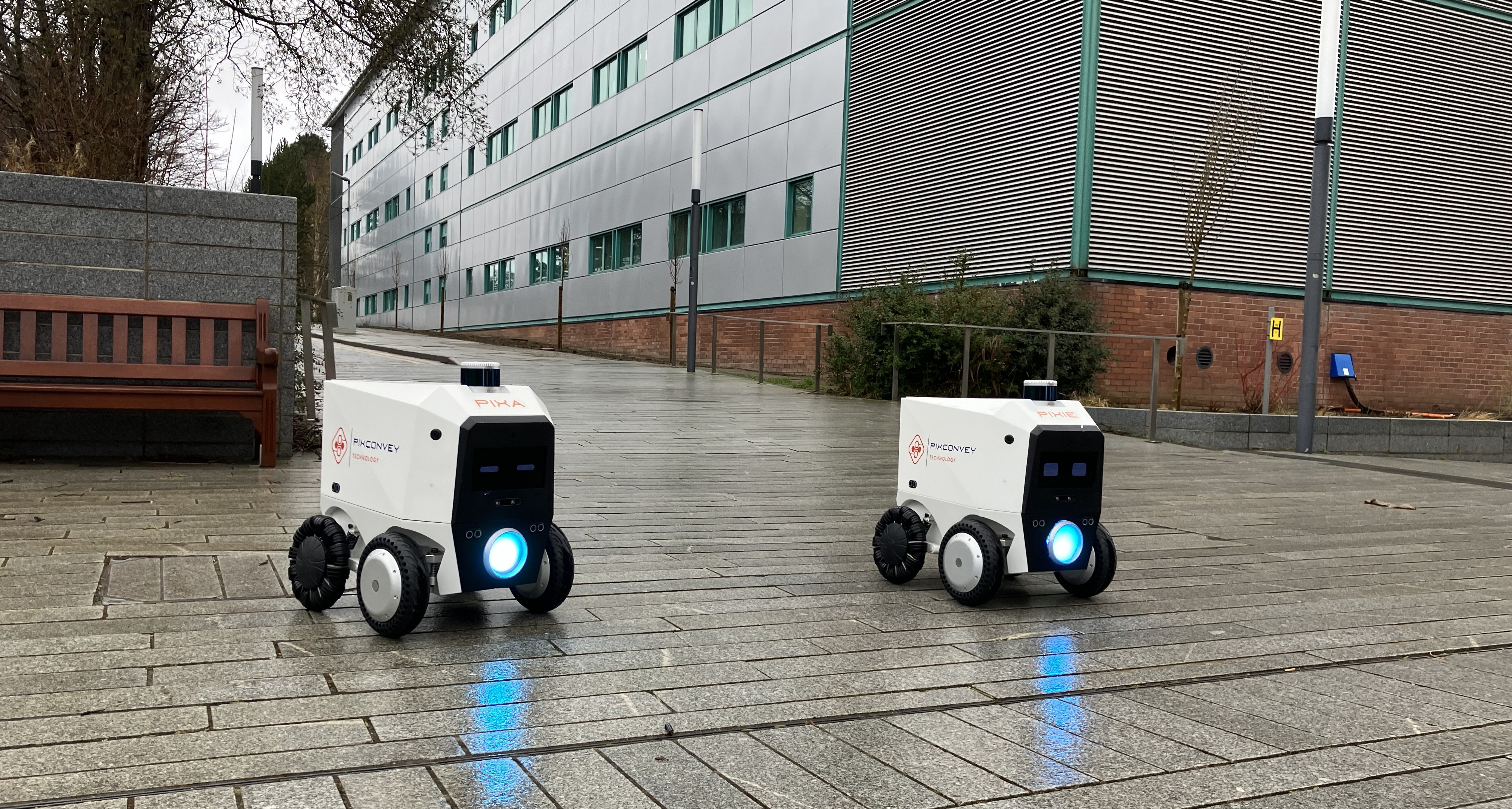 Pixie and Pixa at King's Buildings