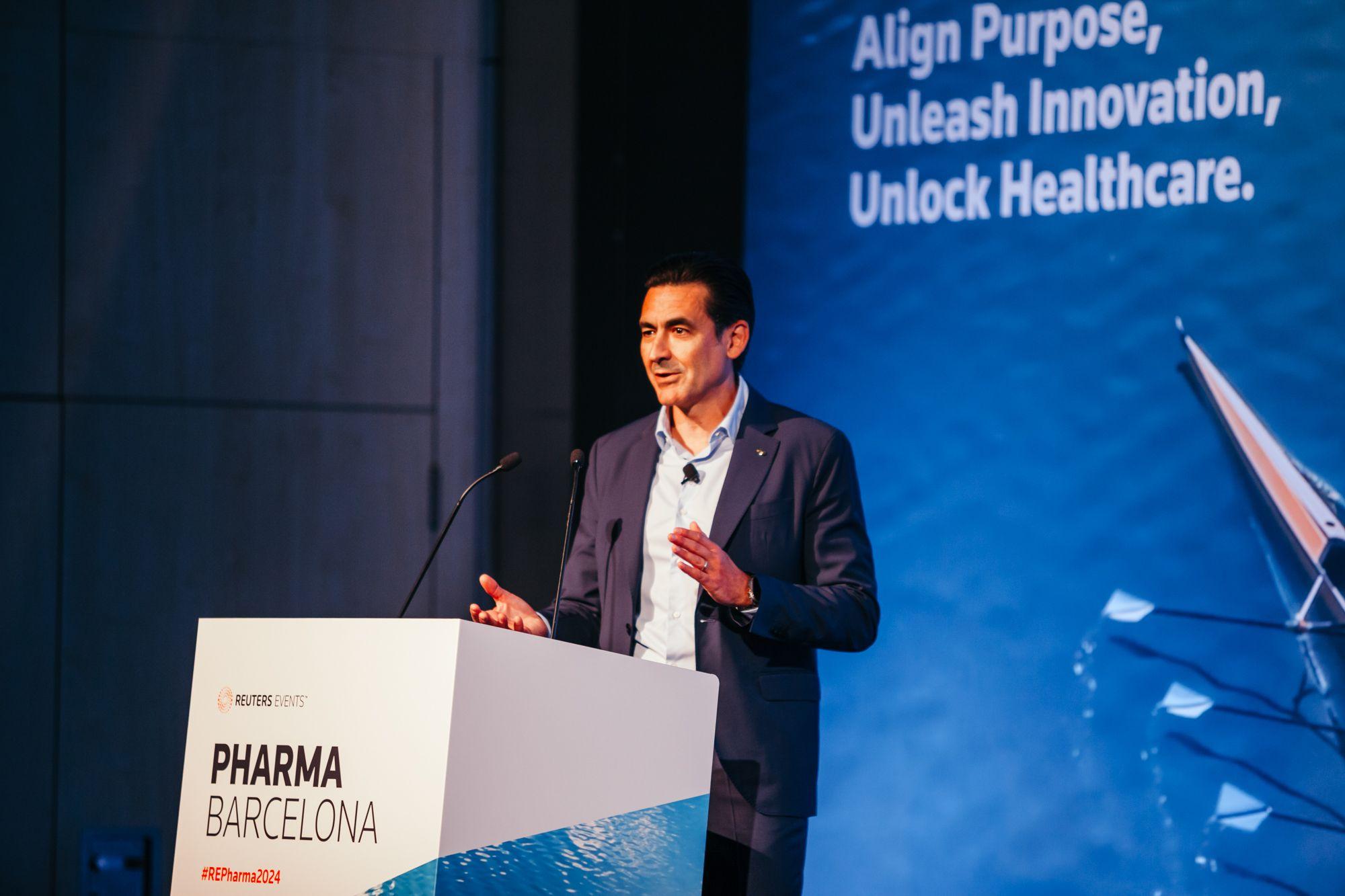 Dr Ricardo Sainz-Fuertes presenting at Reuters Pharma
