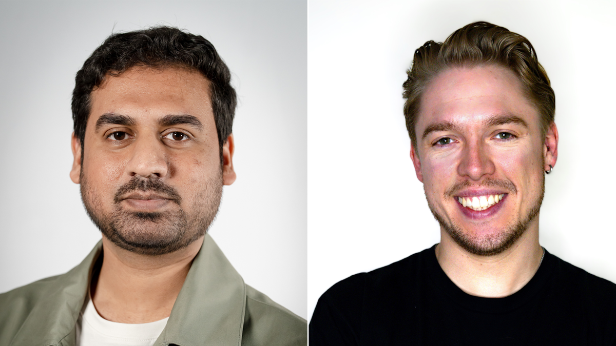 L: Swapnil Deshmukh, Qinara. R: Richard Palmer, MantaRAI.