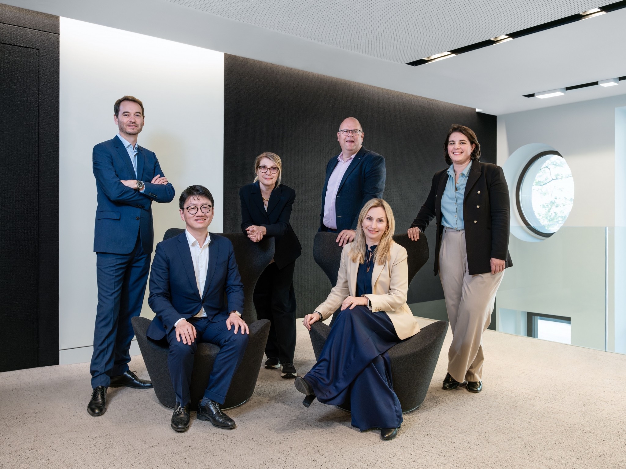 Sofinnova's Biovelocita fund team (Alex Leech third from right)